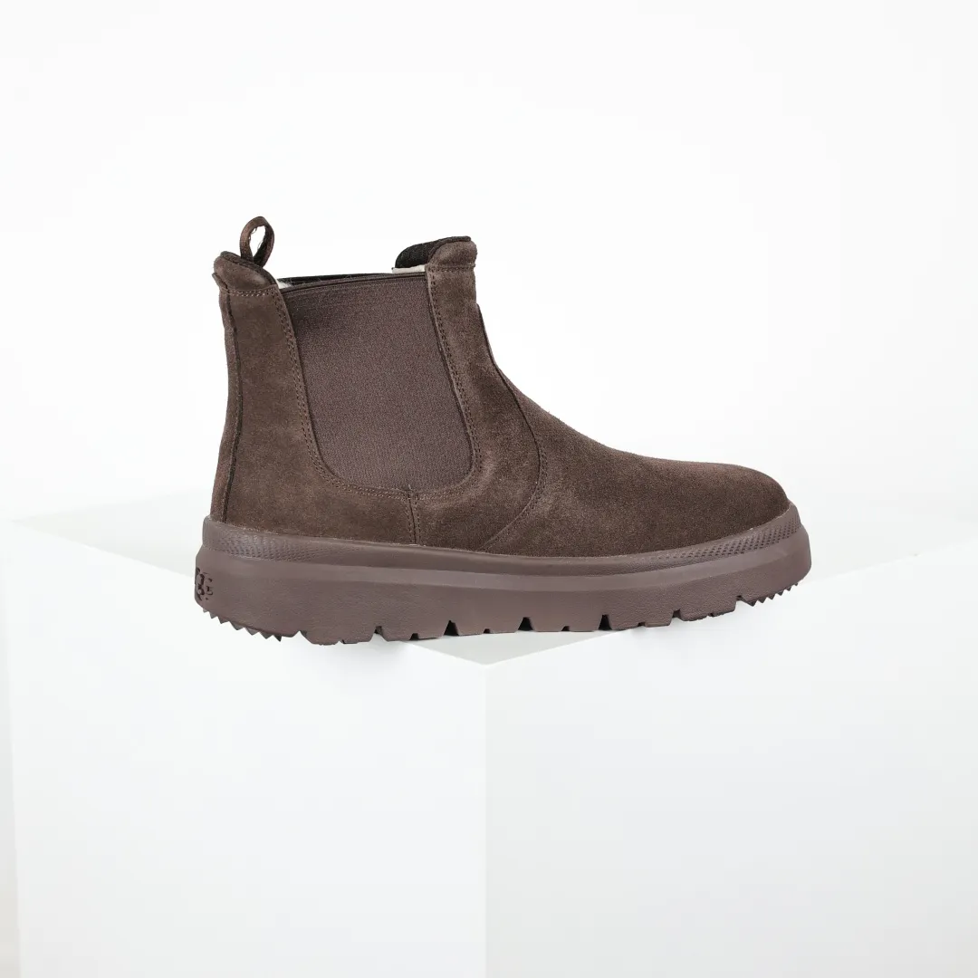 Copywriting price 💰680 The core recommendation is good price. The platform's foreign trade is exclusively for UGG Burleigh Chelsea Chelsea men's high-top snow boots 1152050. Produced by the ten-year-old brand shoemaking factory production line. Pay attention to every detail. Longfeng A-grade genuine sheep fur is integrated. It is built in full compliance with the ZP process. Size: 39 40 41 42 43 44 45